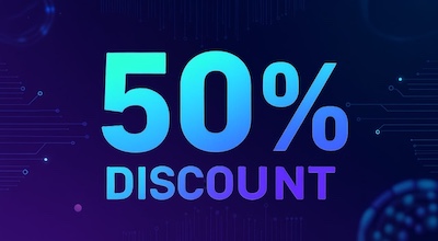 50% Limited Time Discount Offer
